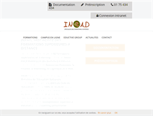 Tablet Screenshot of inead.fr